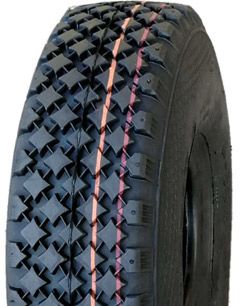 300-4 4PR TT Goodtime V6605 Diamond Black Barrow Tyre (260x85) (10x3)