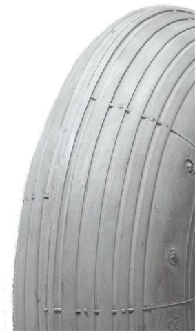 300-4 4PR TT CST C179 Ribbed Grey Mobility Scooter Tyre (10x3) (260x85)