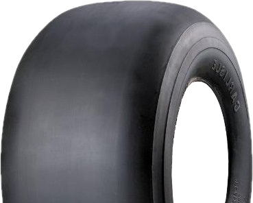 ASSEMBLY - 4"x2.00" 2-Pc Zinc Coated Rim, 9/350-4 Solid Smooth Tyre, ¾" FBrgs