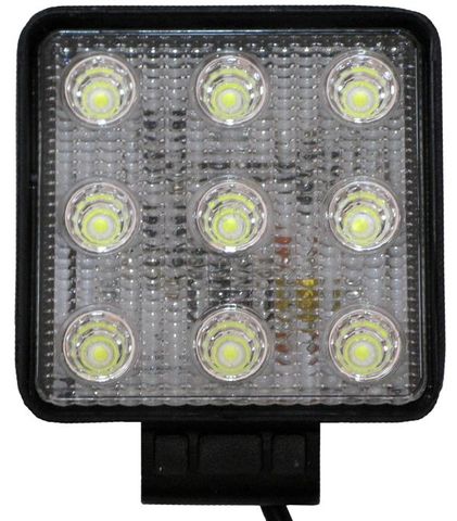 27W Flood Beam Square LED Light