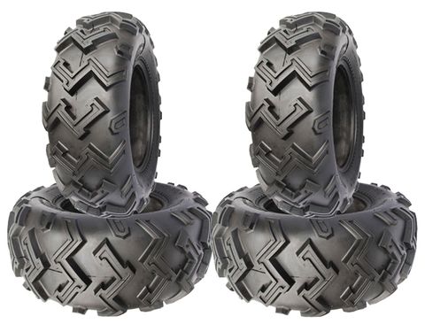 COMBO (2x ea) - 23/8-11 & 24/9-11 4PR TL Duro HF274 Excavator ATV Tyres