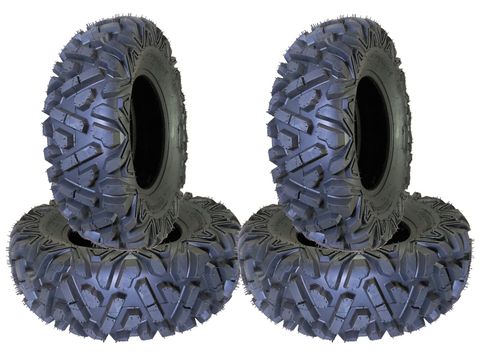 COMBO (2x ea) - 25/8-12 & 25/10-12 4PR TL Journey P350 Utility Grip ATV Tyres