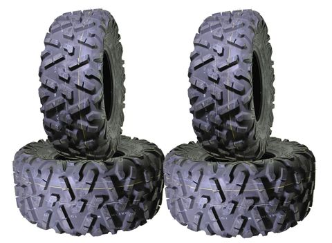 COMBO (2x ea) - 27/9R14 MU09 & 27/11R14 MU10 6PR Maxxis Bighorn Radial ATV Tyres