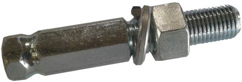 Hex Arbor 3/8" Thread for buffing wheels