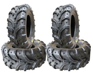 COMBO (2x ea) - 25/8-12 & 25/10-12 6PR Deestone D932 Swamp Witch ATV Tyres