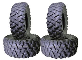COMBO (2x ea) - 26/9R12 MU09 & 26/11R12 MU10 6PR Maxxis Bighorn Radial ATV Tyres