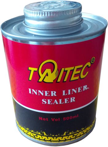 Taitec Butyl Rubber Solution Inner Liner Sealer, 500cc tin with brush - TW-5500