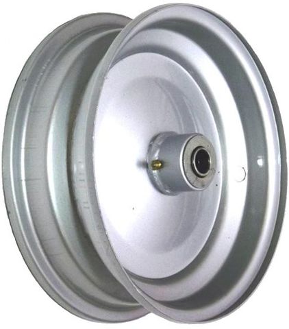 6"x65mm Steel Rim, 35mm Bore, 82mm Hub Length, 35mm x 16mm Flange Bearings