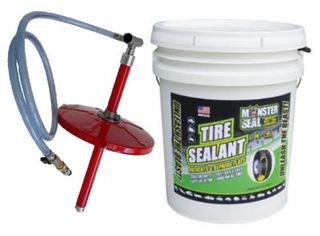 COMBO - Monster Seal Tyre Sealant, 18.9L (5 US gallon) & Pump