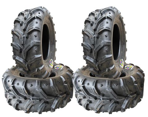 BUNDLE (4x) - 25/10-12 6PR Deestone D932 Swamp Witch ATV Tyres