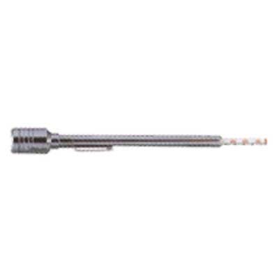 Large Bore Straight-On Pencil Tyre Gauge, 20-120 p.s.i.
