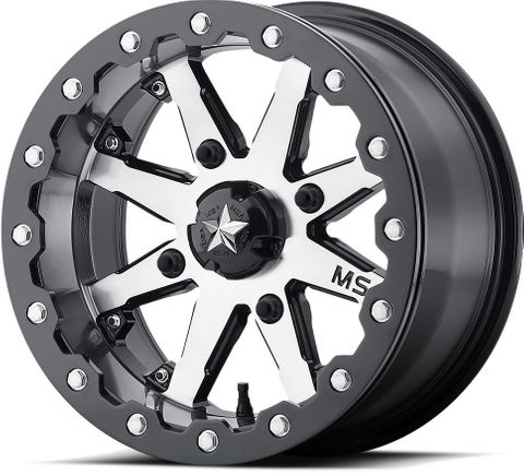 14"x7.00" Alloy Beadlock ATV Rim, 4/156mm PCD, P0(ET0) M21 LOK, YXZ1000 2019-