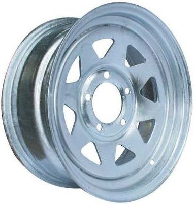 12"x4.00" Galvanised Rim, 5/4½" (5/114.3mm) PCD, 71mm Bore, ET0