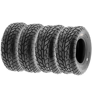 COMBO (2x ea) - 25/8-12 & 25/10-12 6PR TL Sun.F A021 HS Road Tread ATV Tyres