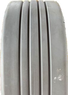 400-8 *Solid* GSE SR109 Grey Ribbed Industrial Tyre