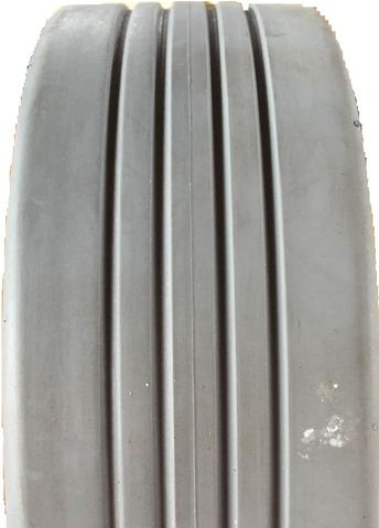 400-8 *Solid* GSE SR109 Grey Ribbed Industrial Tyre