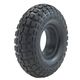 With 410/350-4 Solid PU Block Tyre
