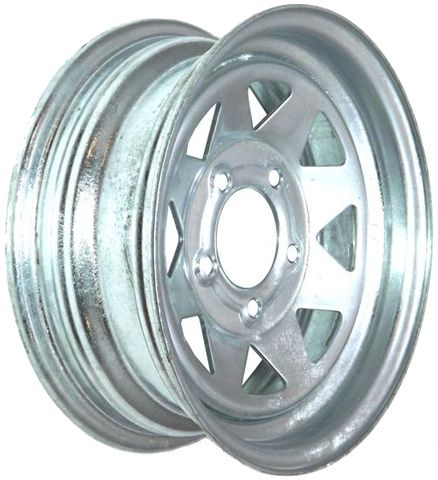 13"x4.50" Galvanised Rim, 5/4¼" (5/108.0mm) PCD, 76mm Bore, ET0 (HT Holden)