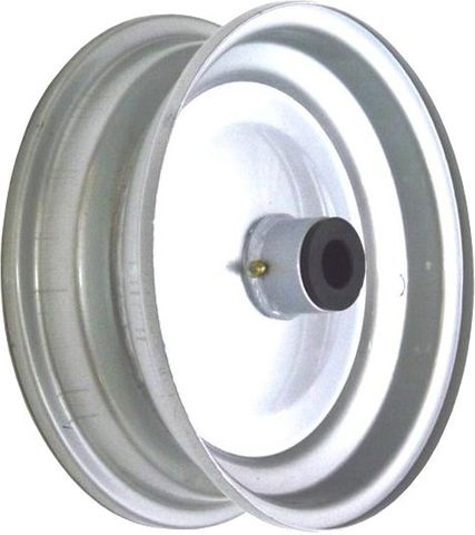 6"x65mm Steel Rim, 35mm Bore, 82mm Hub Length, 35mm x ¾" Nylon Bushes