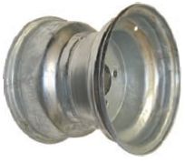10"x8.00" Galvanised Rim, 4/4" (4/101.6mm) PCD, 71mm Bore, ET0 (Centred)