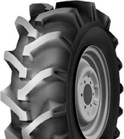 7-16 6PR/84A6 TT Tiron HS605 R-2 Tractor Lug Tyre & Tube Set - deep lug