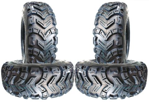 COMBO (2x ea) - 25/8-12 & 25/10-12 4PR TL Unilli UN713 Directional ATV Tyres