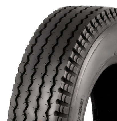 ASSEMBLY - 8"x3.75" Steel Rim, 480/400-8 8PR K703 Trailer Tyre, 25mm Taper Brgs