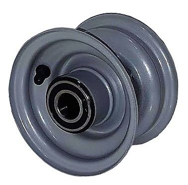 5"x3.00 Steel Rim, 25mm High Speed Brgs, 87.6mm Hub Length, Ransomes Mower fitme