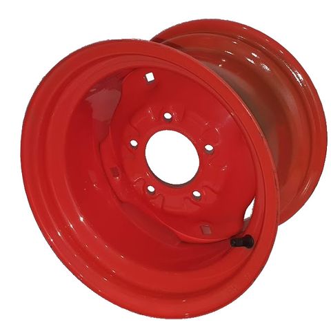 12"x8.50" Orange Steel Rim, 5/114.3mm PCD, 79.5mm bore, ET+10mm - RTV900