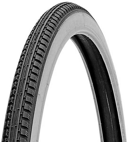 24x1-3/8 (37-540) TT Duro HF111 Road Grey Wheelchair Tyre
