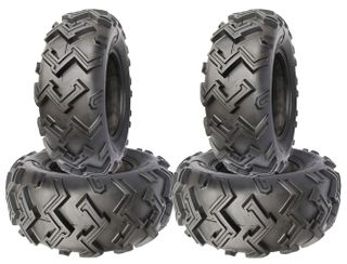 COMBO (2x ea) - 24/8-11 & 24/10-11 4PR Duro HF274 Excavator ATV Tyres