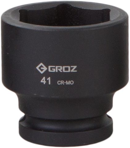 Groz 41mm 3/4" Drive Hex Impact Socket