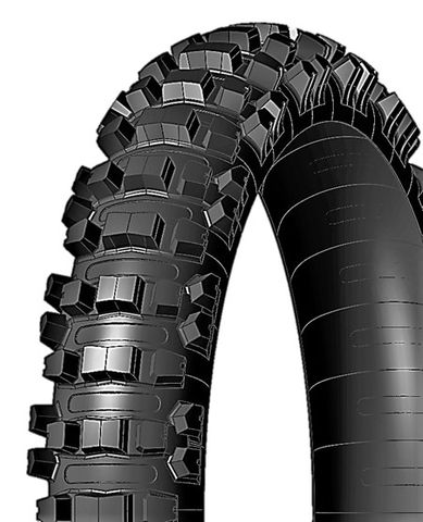 100/100-18 4PR TT Unilli UN7323 Knobby Motorcycle Tyre