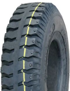 250-4 *Solid Air* Goodtime V6606 Mil Black SOLID Tyre - fits 61756 & 62820 Rim