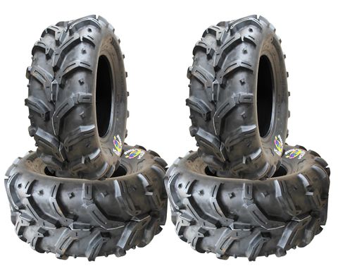 COMBO (2x ea) - 28/10-12 & 28/12-12 6PR TL D932 Swamp Witch ATV Tyres