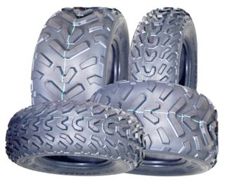 COMBO (2x ea) - 22/7-11 UN724 & 22/10-9 UN726 4PR Unilli ATV Tyres- TRX250/Ozark