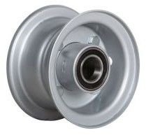 4"x2.50" 2-Pc Steel Rim, 47mm Bore, 64mm Hub Length, 47mm x 3/4" High Speed Br