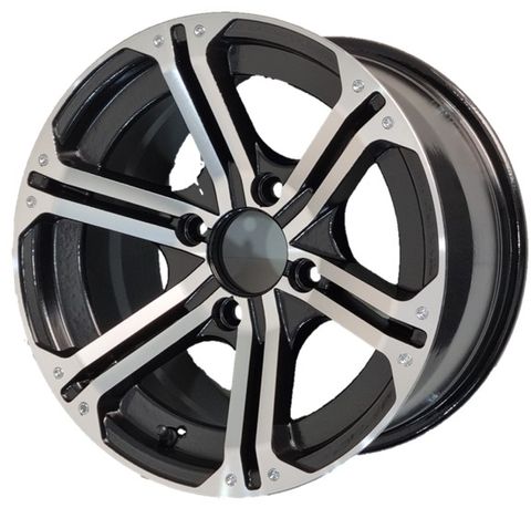 14"x8.00" Alloy ATV Rim (Rear), 4/110mm PCD, 90mm Bore, ET+25mm offset