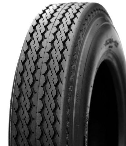 ASSEMBLY - 8"x2.50" Galv Rim, 4/4" PCD, 480/400-8 8PR P811 HS Trailer Tyre