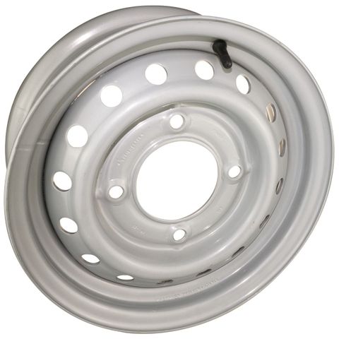 13"x4.50 Steel Rim, H2, 4/139.7mm PCD, ET+25.4mm, 95.5mm C/Bore, Ifor Williams