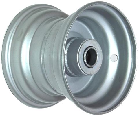 6"x4.50" Powdercoated Rim, 2" Bore, 83mm Hub Length, 2"x1" Flange Bearings