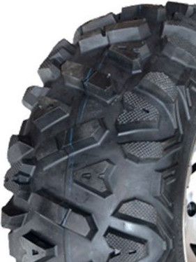 BUNDLE ASSY (2x) - 12"x8.50" Grey Kubota Rims, 5/114.3mm PCD, 26/11R12 P350 Tyres - To fit Kubota ZD1211, 1221, 1221L (To replace 26/1200-16 Turf fitment).