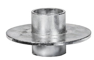Hub only, 750kg, Fabricated Steel, Blank, No Studs, 25mm H/S Bearings, 1x HUB ONLY, NO AXLE