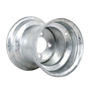 9"x8.50" (9"x9.00") Galv Rim, Solid Centre, 4/4" (4/101.6mm) PCD, 71mm Bore, ET-38