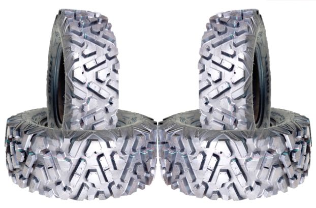 COMBO (2x ea) - 26/9R12 & 26/12R12 Unilli UN723 Utility Grip ATV Tyres