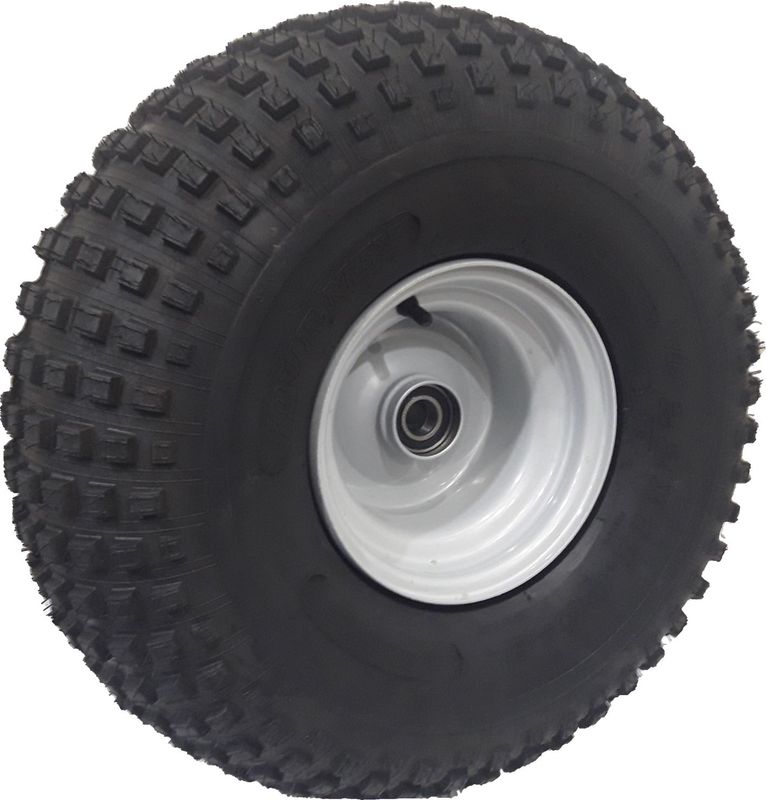 ASSEMBLY - 8"x7.00" Galv Rim, 22/11-8 4PR P323 Knobbly ATV Tyre