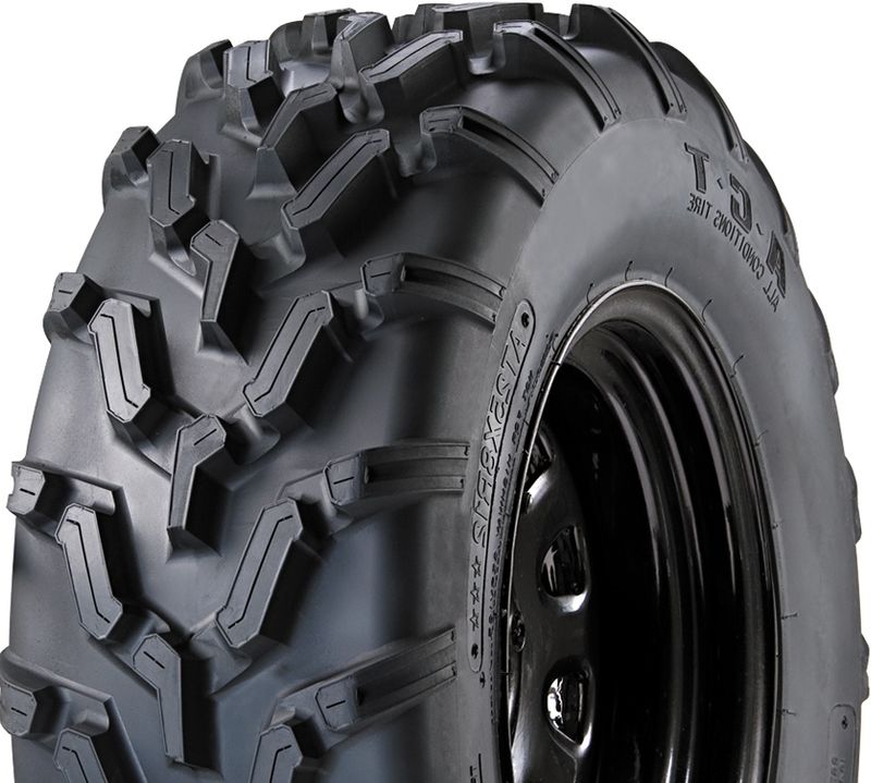 26/8R12 4PR/47K TL Carlisle A.C.T. Directional Radial ATV Tyre (26/8-12, 205/90-
