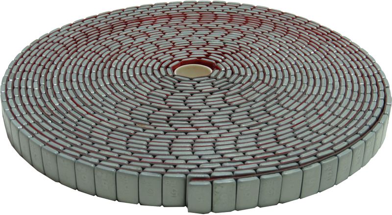 Stick-on Iron Wheel Weights 5gx1000, Fe (5kg Roll)