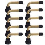 BAG OF 10 - PVR70 Tubeless Motorcycle Valve Stems, 90°