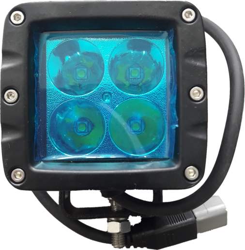 40W Pencil Beam Premium Square Mini LED Light